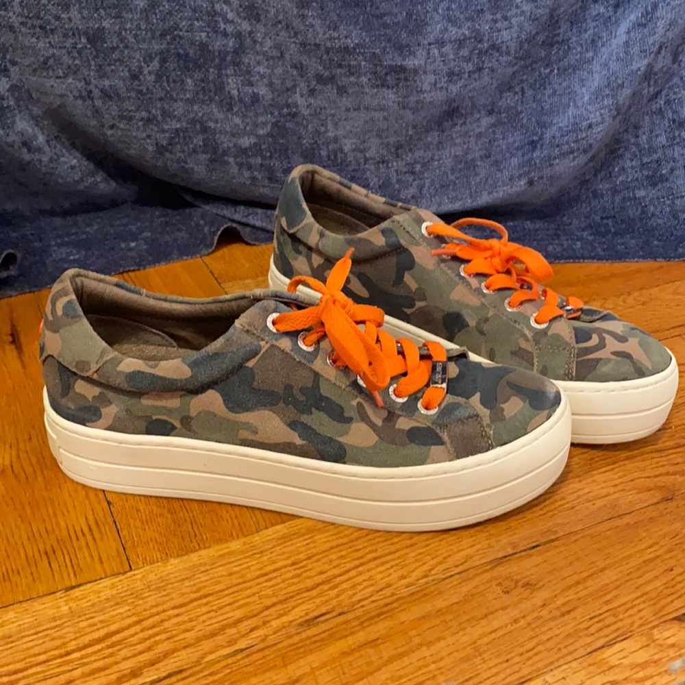Platform Camo J/Slide Sneakers